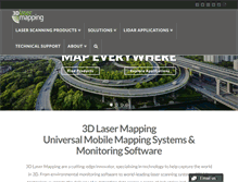 Tablet Screenshot of 3dlasermapping.com